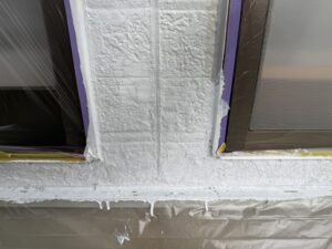 宗像市A様邸外壁塗装 外壁補修① 補修完了